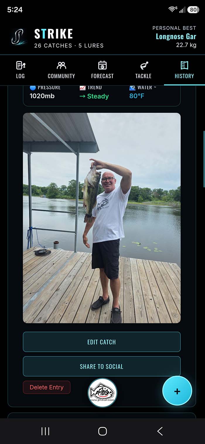 Snap a photo of your catch